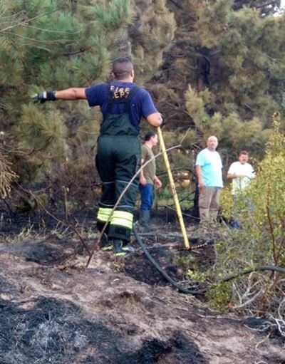 Brand by Grootbrak Hoogte geblus