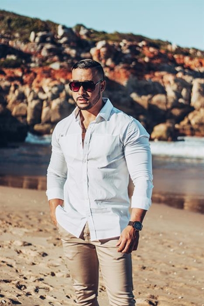 Top 10 Mr SA finalist has a caring heart