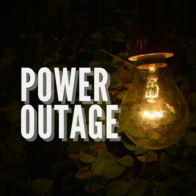 Planned power outage: George South