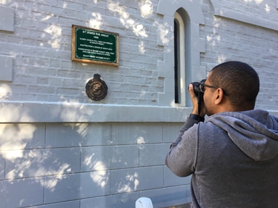 Local society visits beautiful, historic church