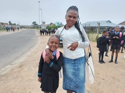 Oyintando confident on first school day