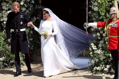 Sculpted simplicity: Givenchy designs Markle's wedding dress