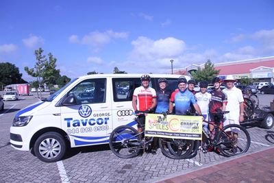 Cycling from George to Cape Town for charity