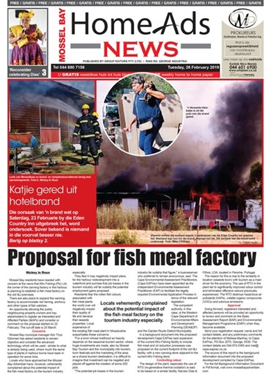 This week's Mossel Bay Home Ads News