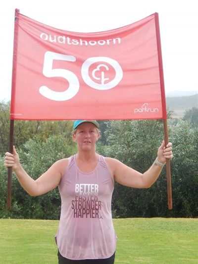 50ste parkrun vir Jordaan