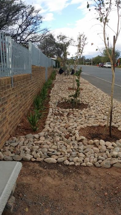 Mooimaak-projek op Calitzdorp