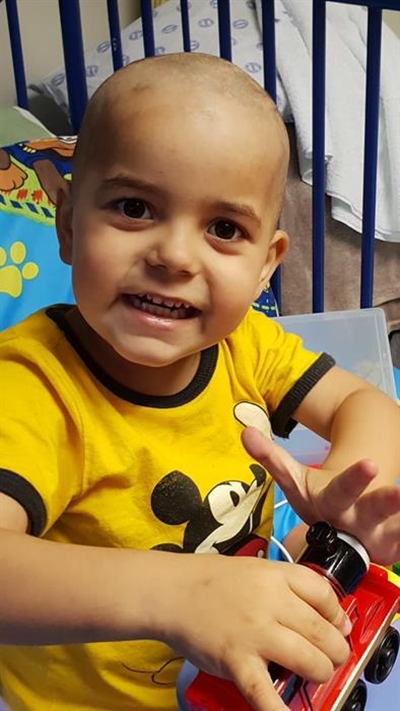 Local boy (3) fighting cancer