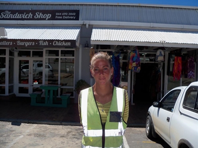 Car guard goes the extra mile