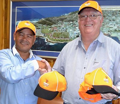 Speaker ondersteun Garden Route Saints