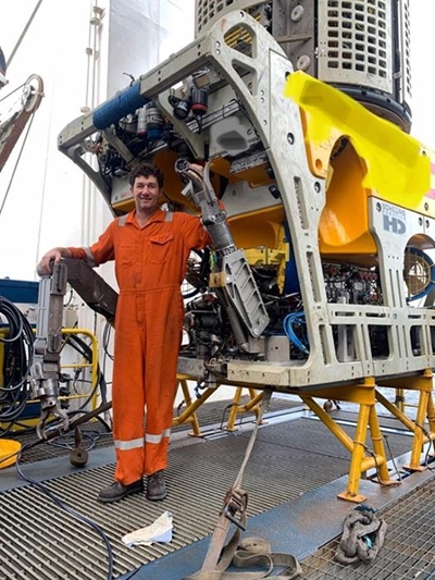 Stuck offshore, grateful to earn money
