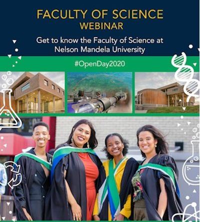 Join NMU Science Faculty’s Open Day webinar tonight