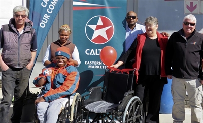 New wheels for boy in need