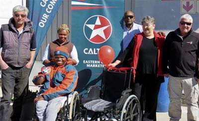 New wheels for boy in need