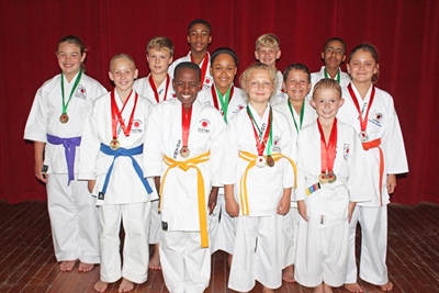 Our young provincial karate stars