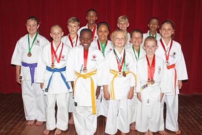Our young provincial karate stars