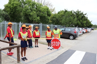Teaching youngsters about road safety