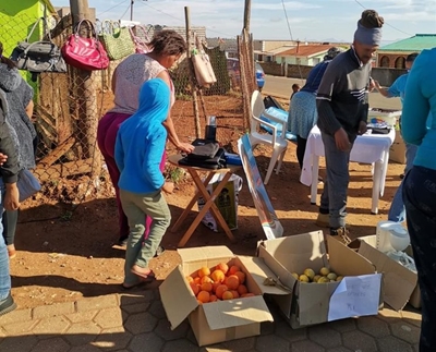 Successful market day in Joe Slovo