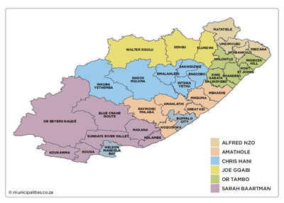 The Eastern Cape - largest province in South Africa