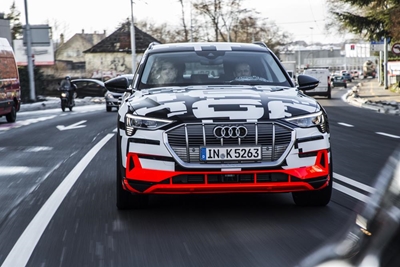 Audi reveals first all-electric SUV, the e-tron