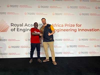SA engineer wins Royal Academy prize for improving women’s lives  