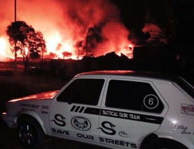 Factory fire in Kempton Park damages neighbouring buildings
