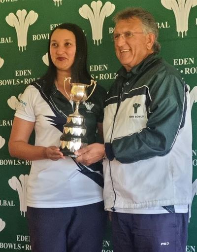 Local woman first at Eden tourney