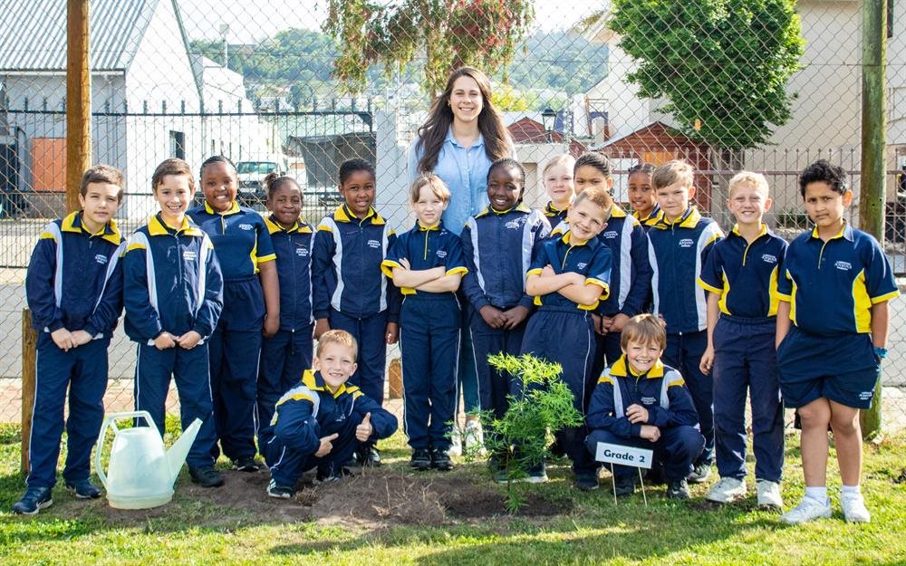 Trees planted at Knysna Primary School