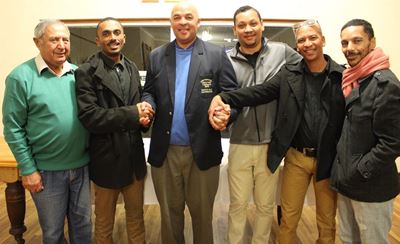 Smith wen Saints Unlimited se 1ste gholfdag