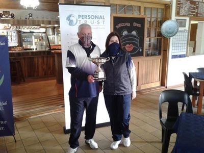Mike and Johlene mixed pairs champs