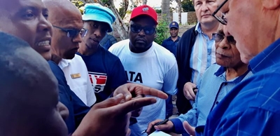 Update: Taxi protest