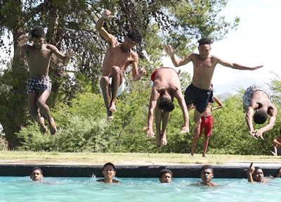 It's cool by the pool!