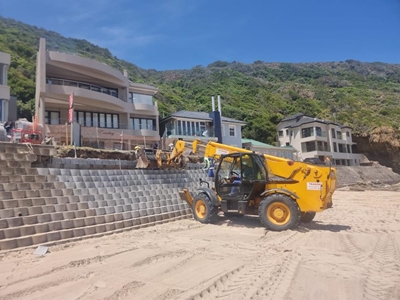 Storm damage at Herold's Bay repaired