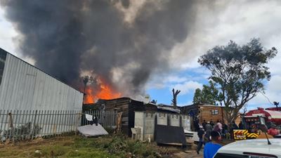 36 destitute after fire sweeps through Qolweni