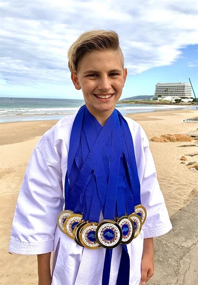 Five golds for Plett 'ninja'
