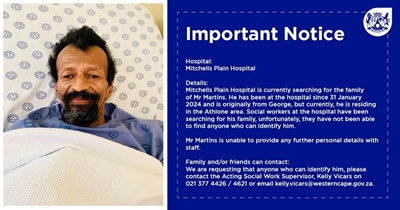 Help needed to find George man's family 