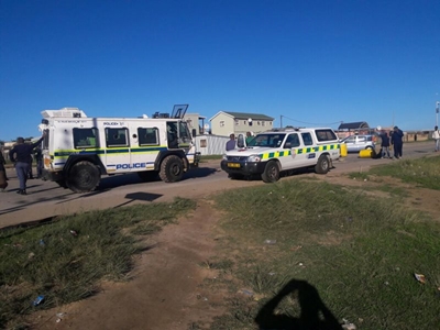 Protest action in Thembalethu