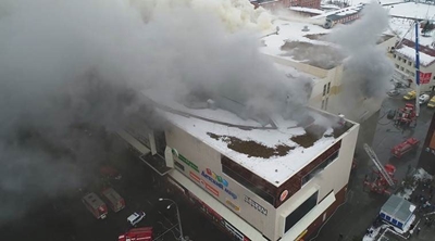 Russia Kemerovo fire: Putin cites 'criminal negligence'