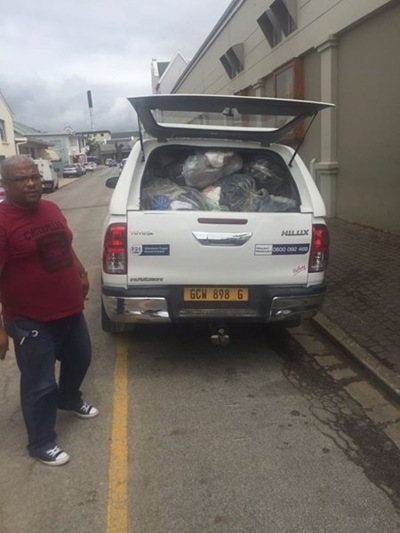 Keep donations in Knysna