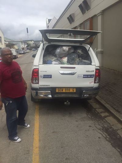 Keep donations in Knysna