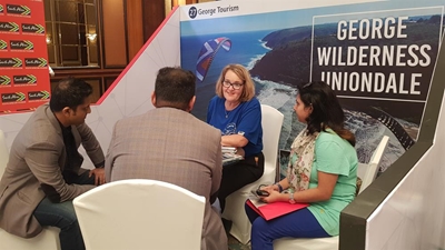 George and Wilderness marketed in India