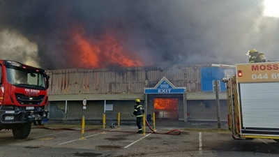 Fire breaks out at Mikeva, Mossel Bay