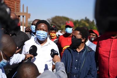Malema says irresponsible to have to go to court for a postponement during pandemic