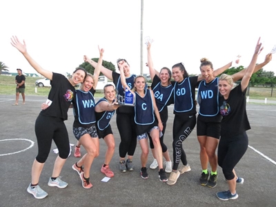 Finaal van Stilbaai Damesliga Netbaltoernooi