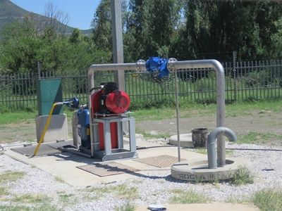 Pump at last doing its dirty job