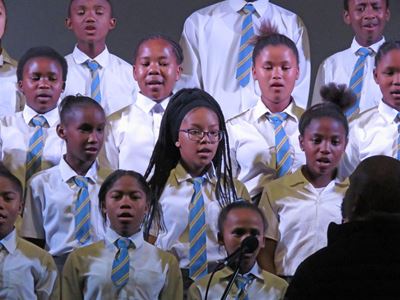Choirs made the 'rafters to ring'