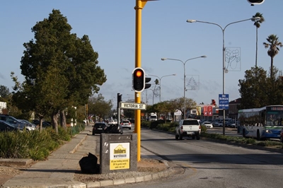 Streetlights affected by load shedding