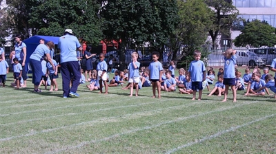 Kleurvolle atletiekdag by Voorbereiding