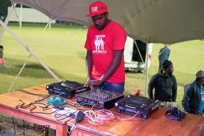 Oskido attends Colour Splash