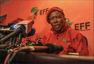 Malema posts video calling for violence against whites