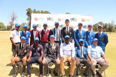 SWD u.17 cricket team on their way to Durban